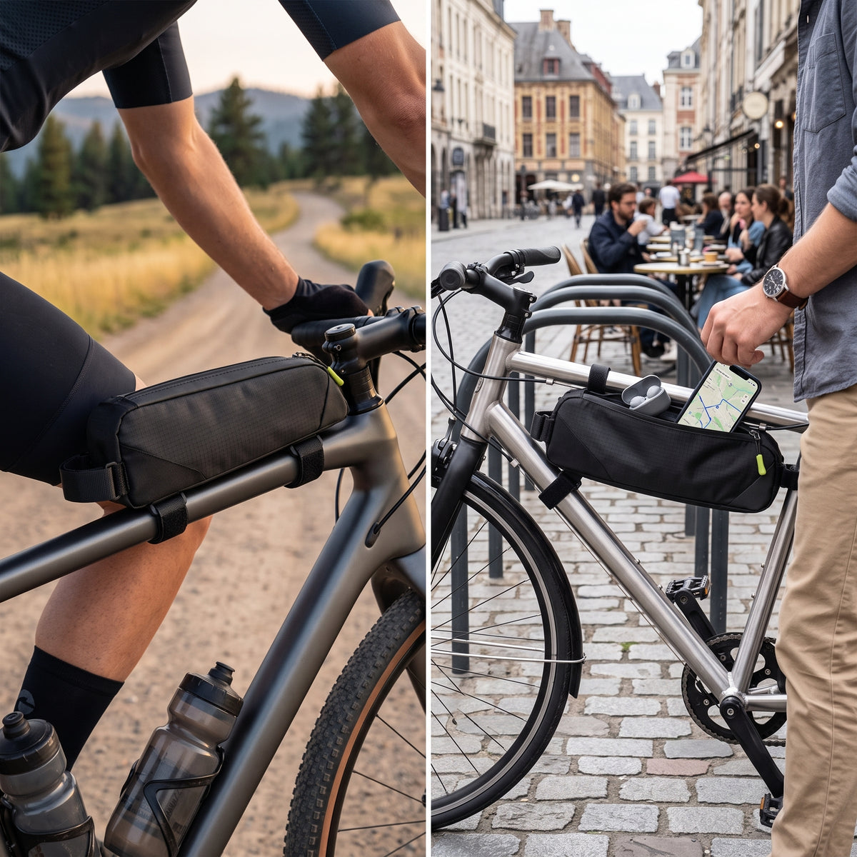 Slim Top Tube Bike Bag