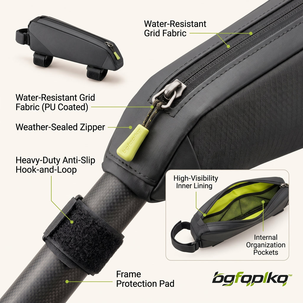 Slim Top Tube Bike Bag