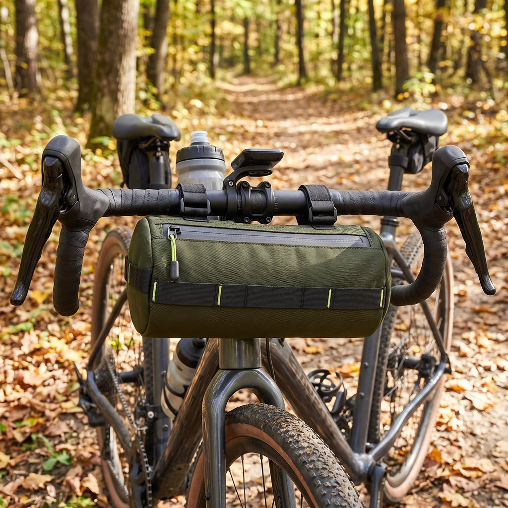Cylindrical Handlebar Bag