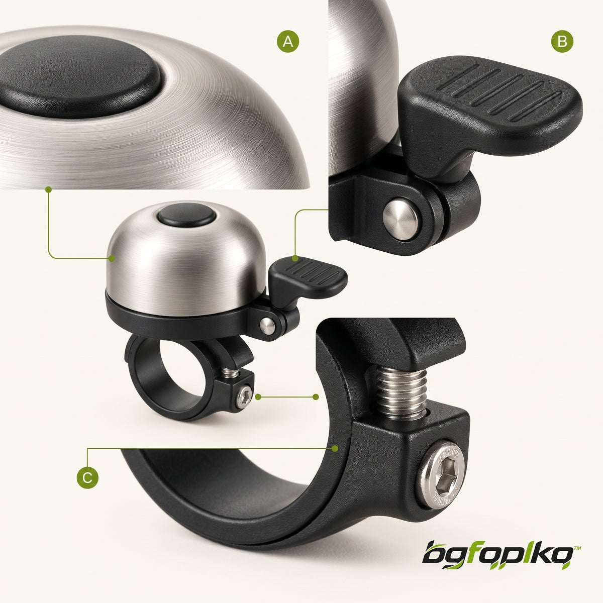 Classic Aluminum Bicycle Bell
