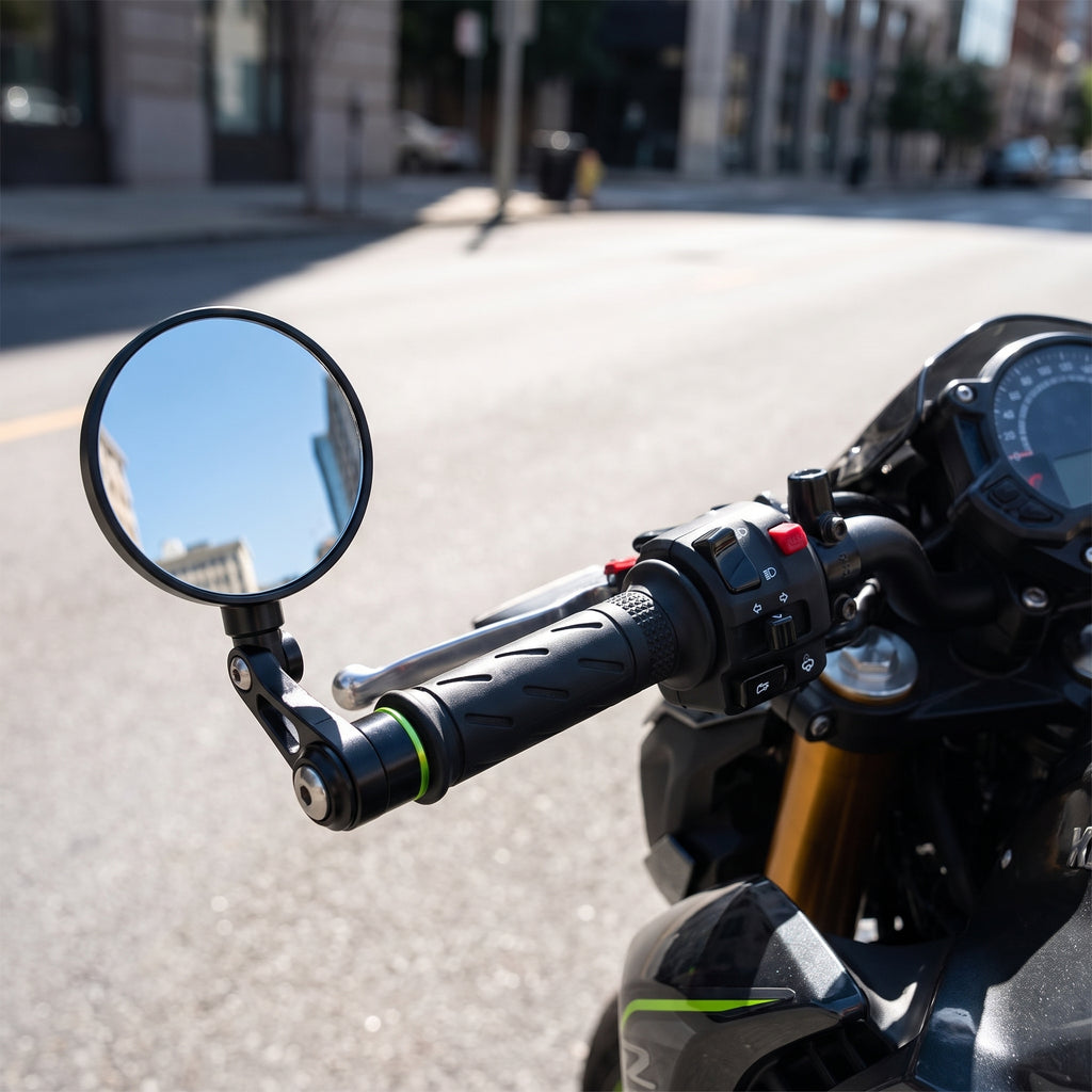 Adjustable Bar-End Bike Mirrors