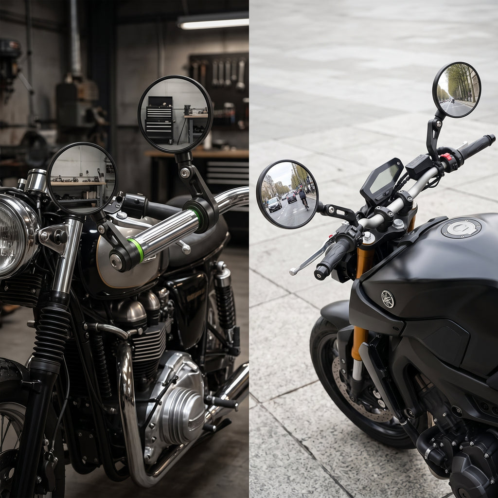 Adjustable Bar-End Bike Mirrors